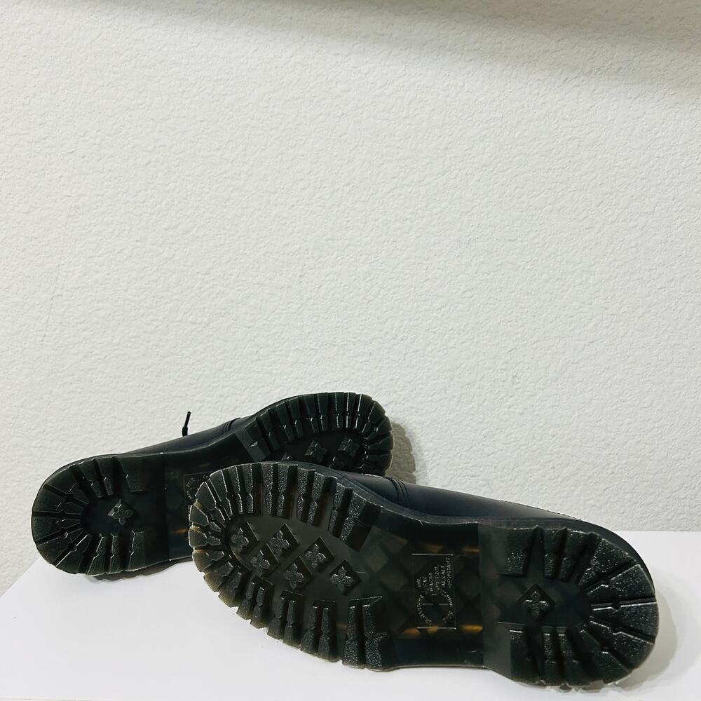 NEW Dr Martens Ramsey Creeper in Black White Rockabilly Size 7 Y2K Skater Punk - Picture 6 of 13
